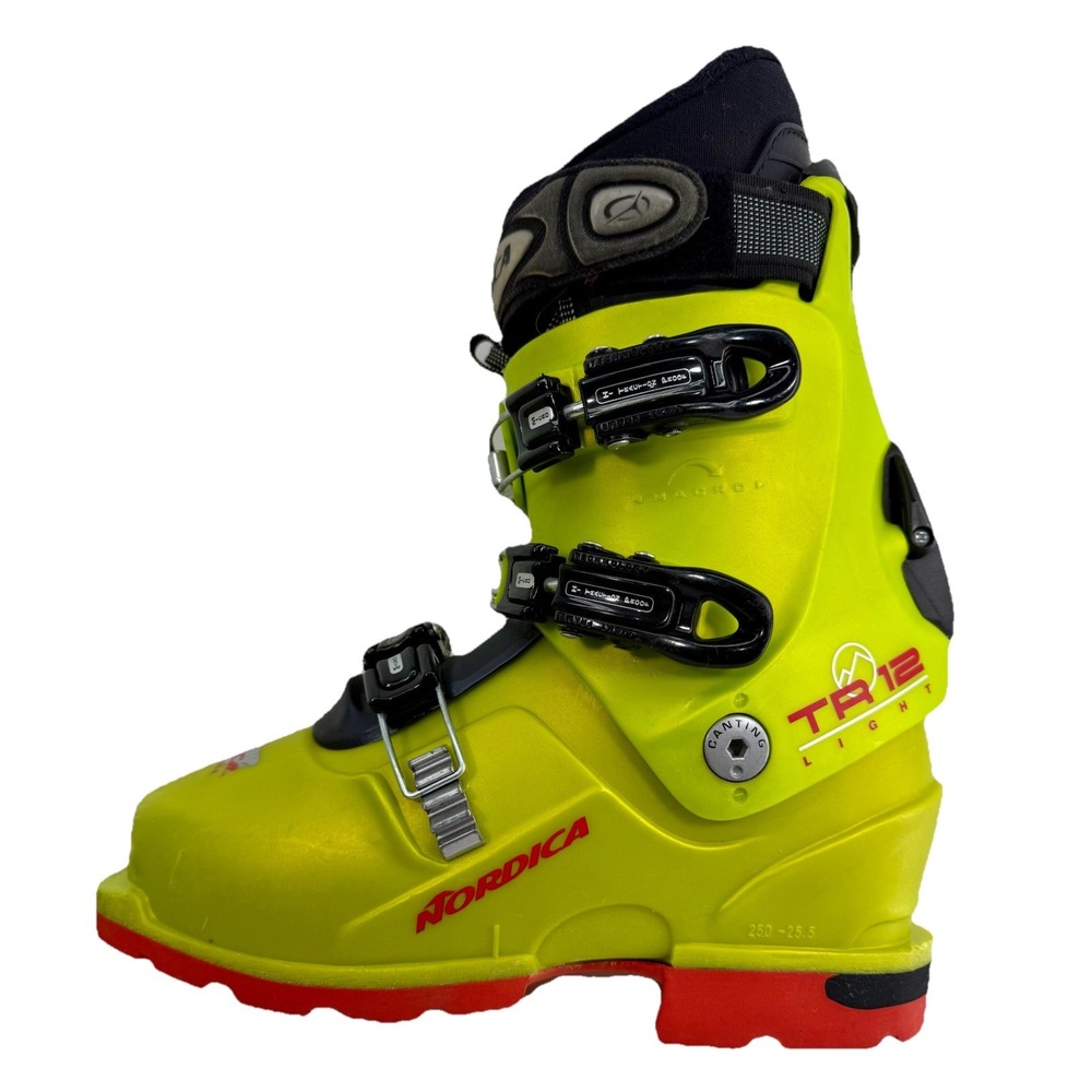 Nordica Tour Randonnée Ski Boots TR12 Light‎ Size 25.0–25.5 Vibram Soles EUC